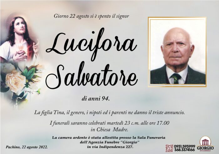 LUCIFORA SALVATORE – Agenzia Funebre Giorgio di Gabriele